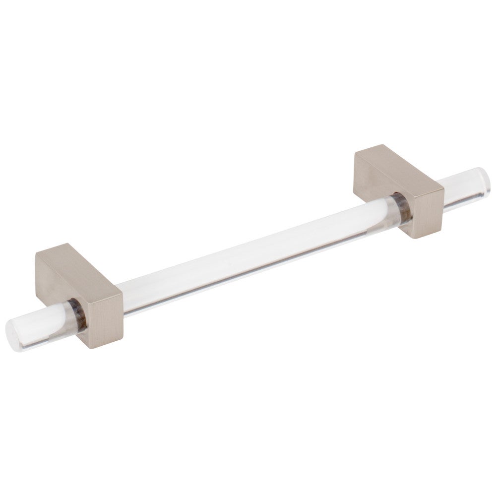 Hardware Resources 96 mm Center-to-Center Satin Nickel Spencer Cabinet Bar Pull