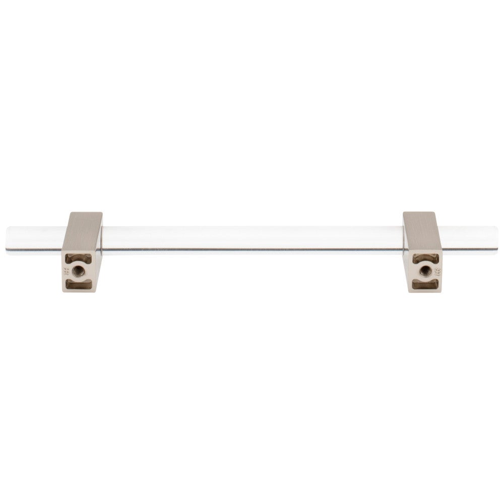 Hardware Resources 96 mm Center-to-Center Satin Nickel Spencer Cabinet Bar Pull