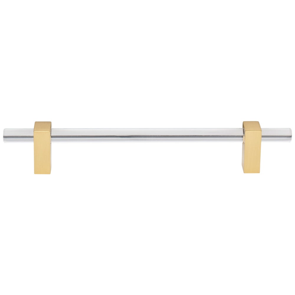 Hardware Resources 96 mm Center-to-Center Satin Nickel Spencer Cabinet Bar Pull