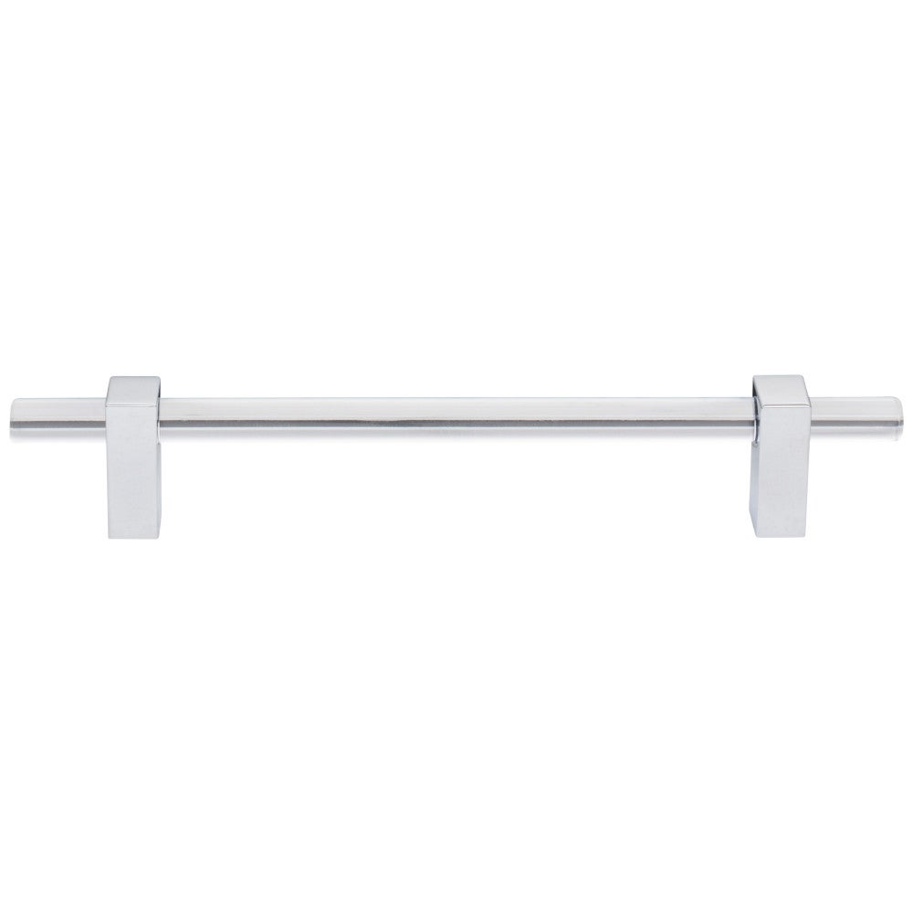 Hardware Resources 96 mm Center-to-Center Satin Nickel Spencer Cabinet Bar Pull
