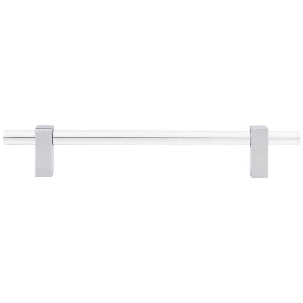 Hardware Resources 96 mm Center-to-Center Satin Nickel Spencer Cabinet Bar Pull