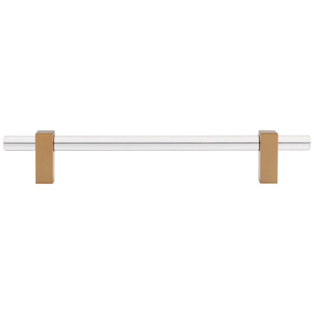 Hardware Resources 96 mm Center-to-Center Satin Nickel Spencer Cabinet Bar Pull