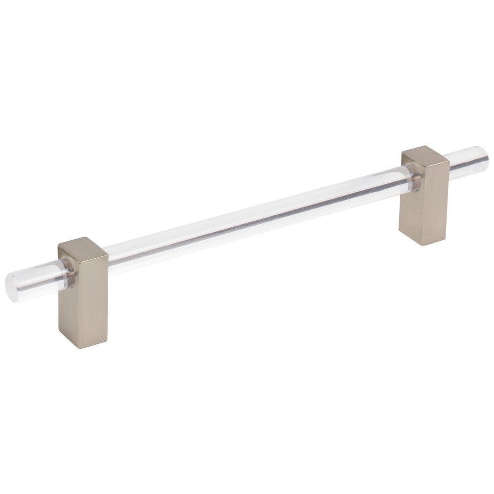 Hardware Resources 96 mm Center-to-Center Satin Nickel Spencer Cabinet Bar Pull
