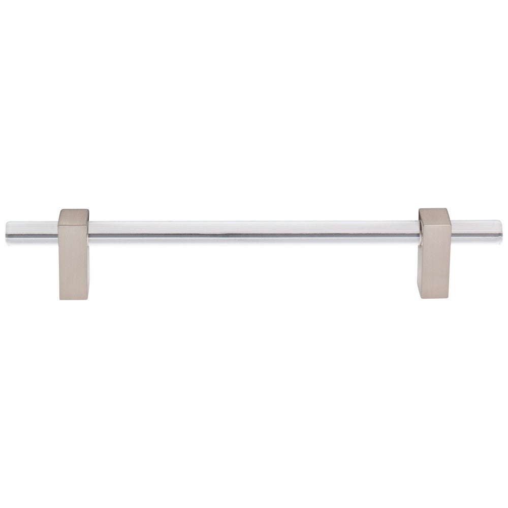 Hardware Resources 96 mm Center-to-Center Satin Nickel Spencer Cabinet Bar Pull