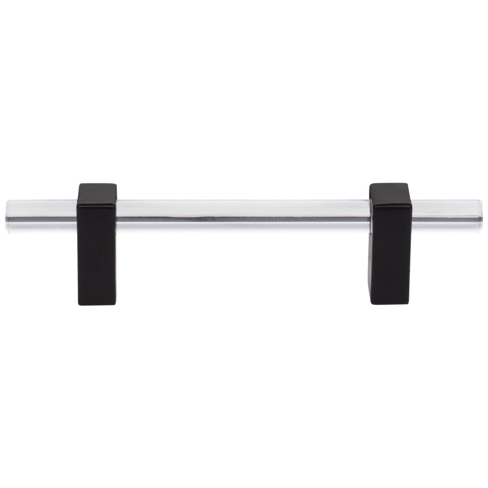 Hardware Resources 96 mm Center-to-Center Satin Nickel Spencer Cabinet Bar Pull