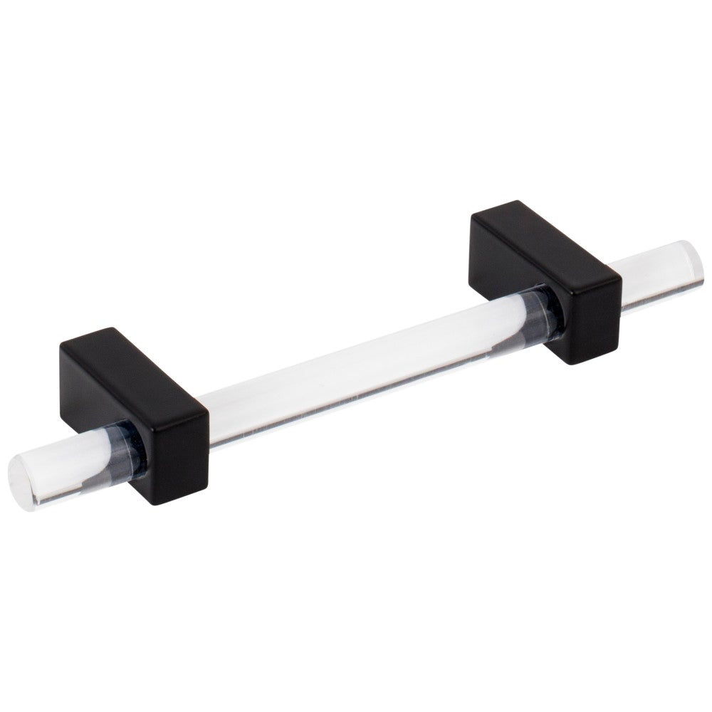 Hardware Resources 96 mm Center-to-Center Satin Nickel Spencer Cabinet Bar Pull