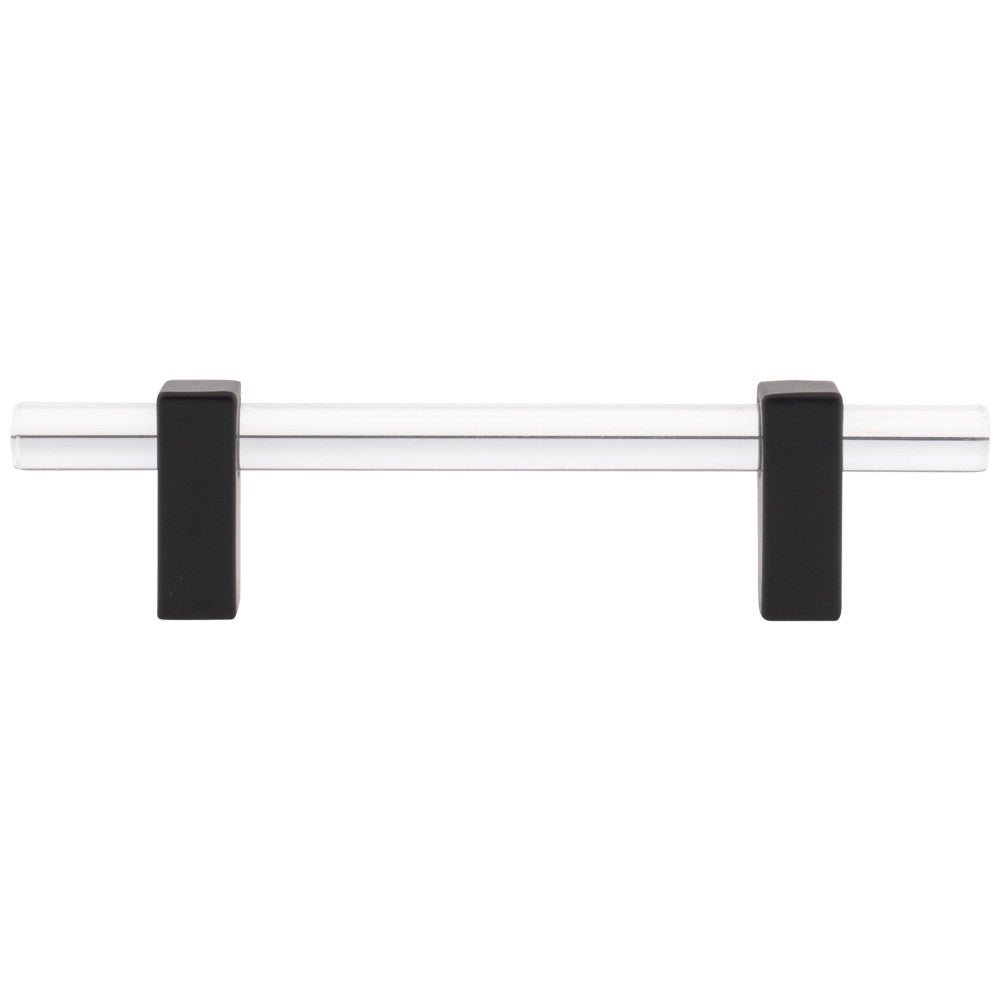 Hardware Resources 96 mm Center-to-Center Satin Nickel Spencer Cabinet Bar Pull