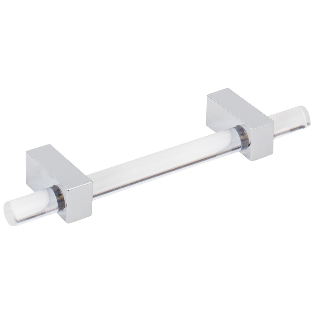 Hardware Resources 96 mm Center-to-Center Satin Nickel Spencer Cabinet Bar Pull