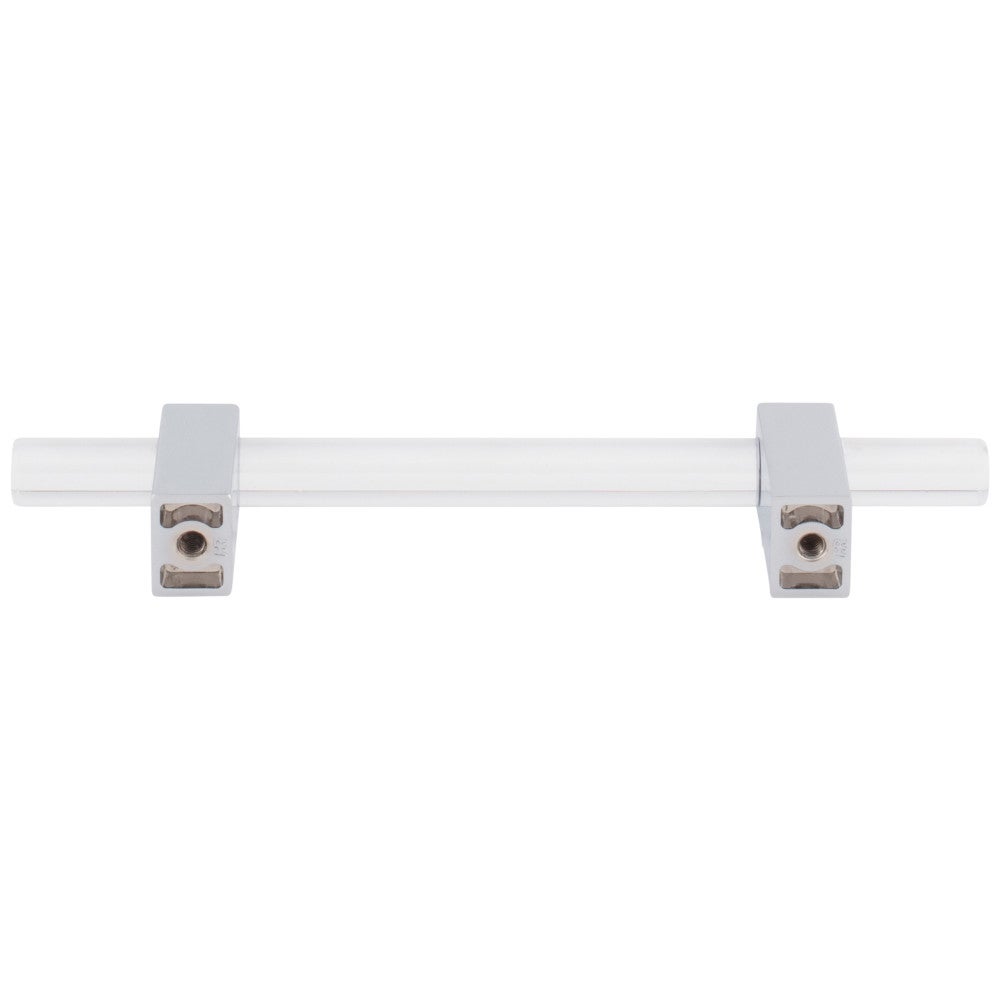 Hardware Resources 96 mm Center-to-Center Satin Nickel Spencer Cabinet Bar Pull
