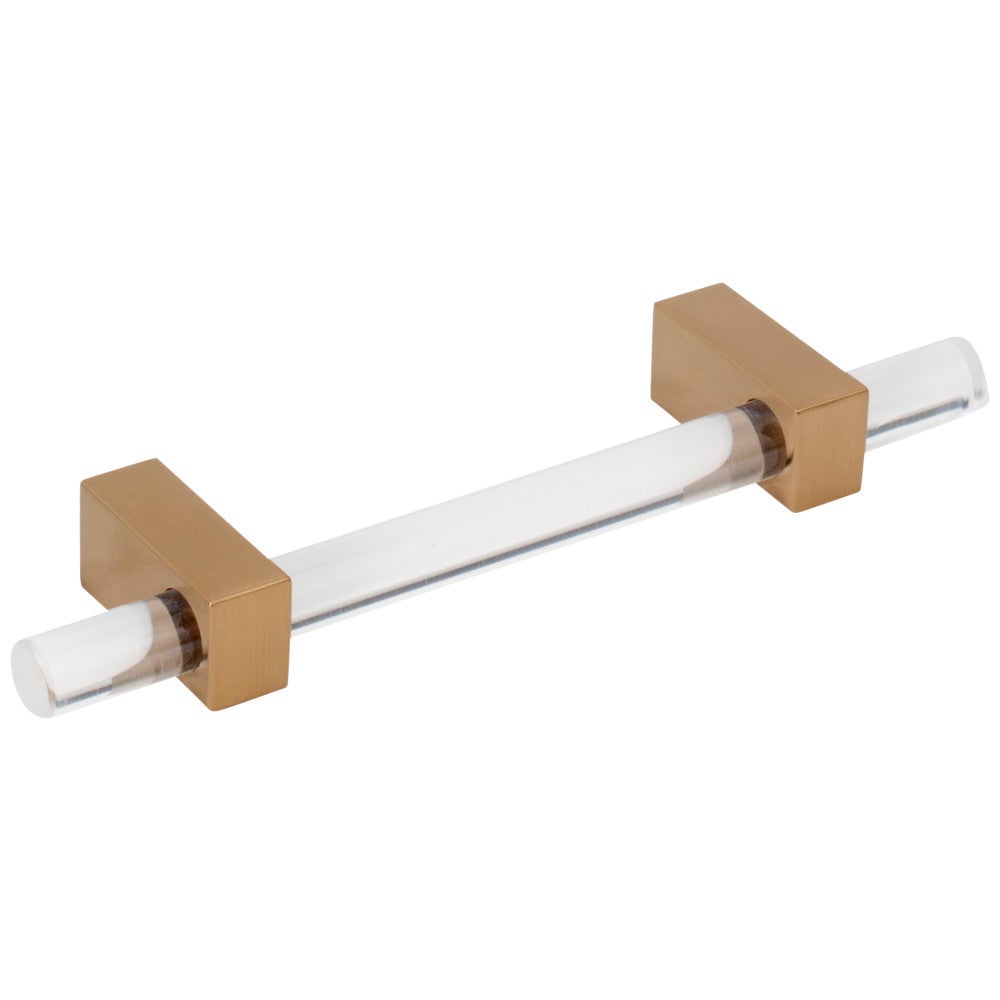 Hardware Resources 96 mm Center-to-Center Satin Nickel Spencer Cabinet Bar Pull