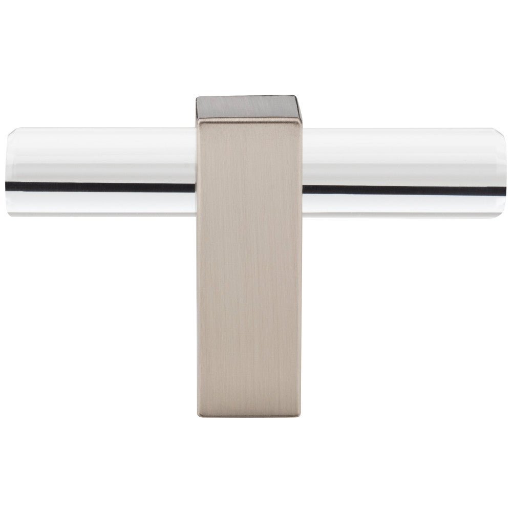 Hardware Resources 2-3/8" Overall Length Satin Nickel Spencer "T" Knob