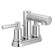 Moen two-handle low arc bathroom faucet 57911