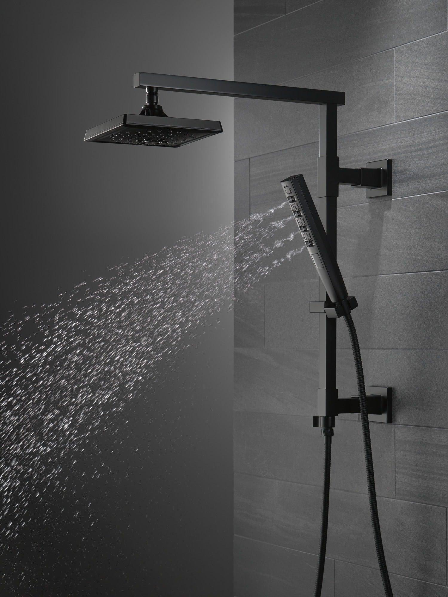 Delta Universal Showering Components Shower Column 18" Angular