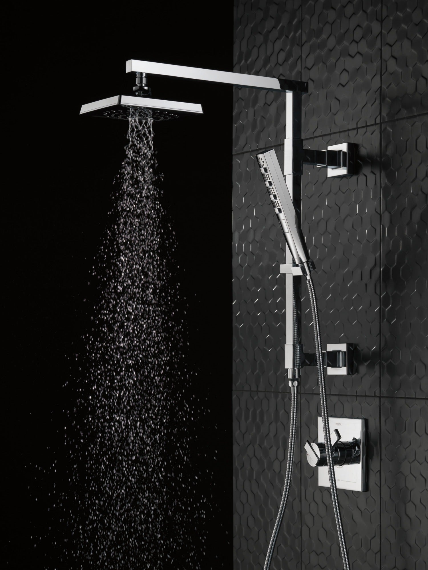 Delta Universal Showering Components H2OKinetic® Hand Shower 1.75 GPM 4-Setting