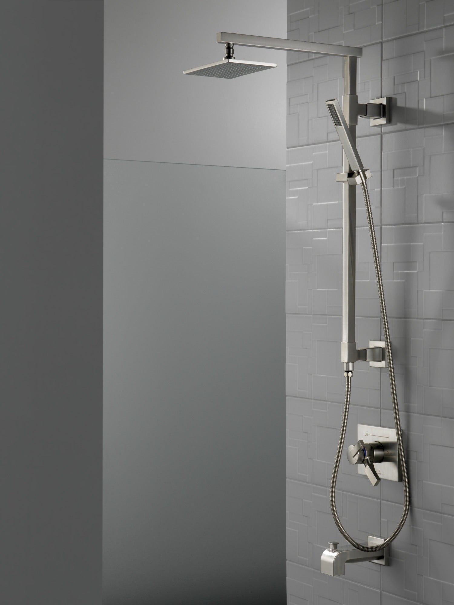 Delta Vero® Hand Shower - Rectangular - Roman Tub