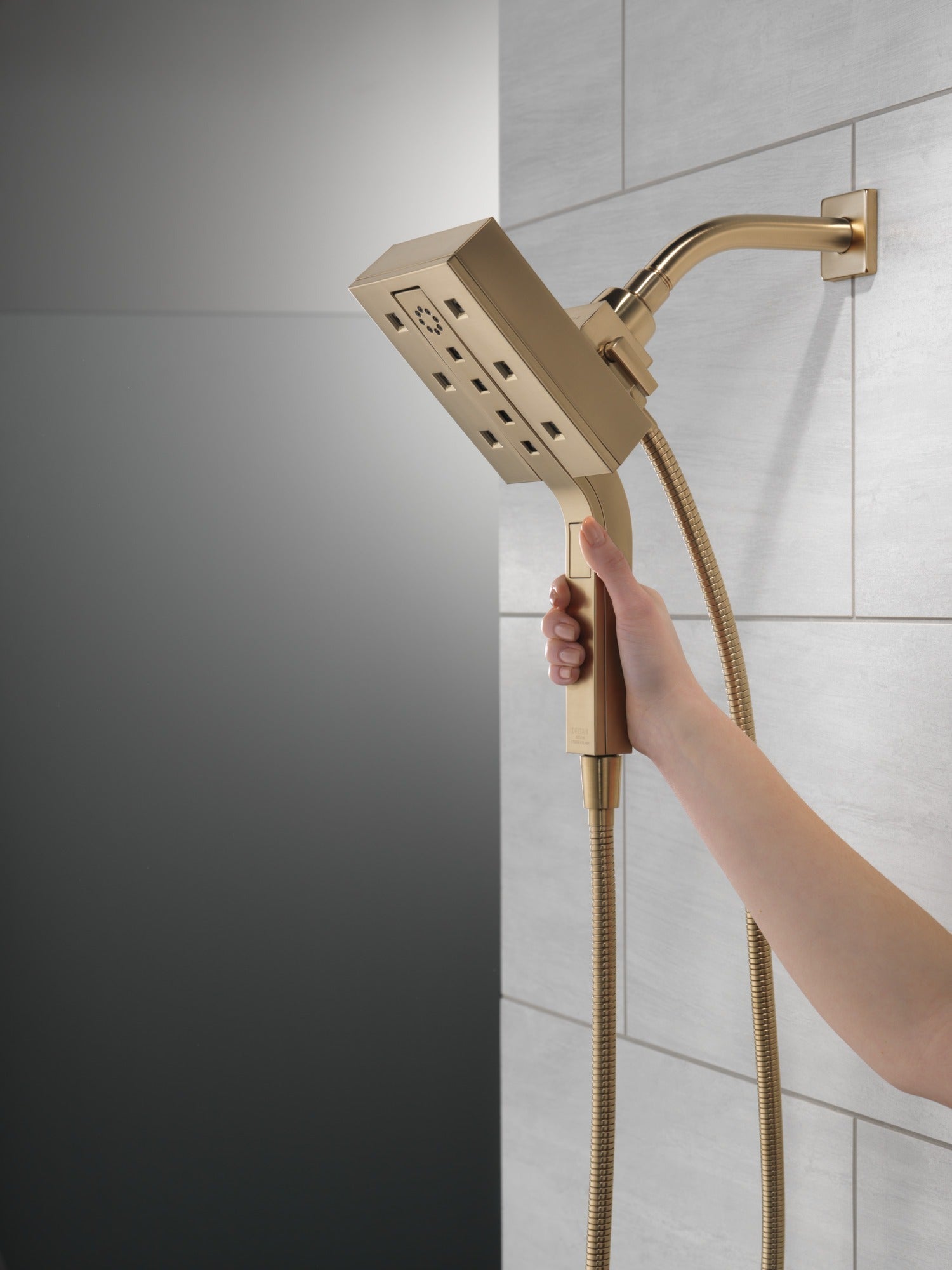 Delta Universal Showering Components H2OKinetic® In2ition® 4-Setting Two-in-One Shower (Recertified)
