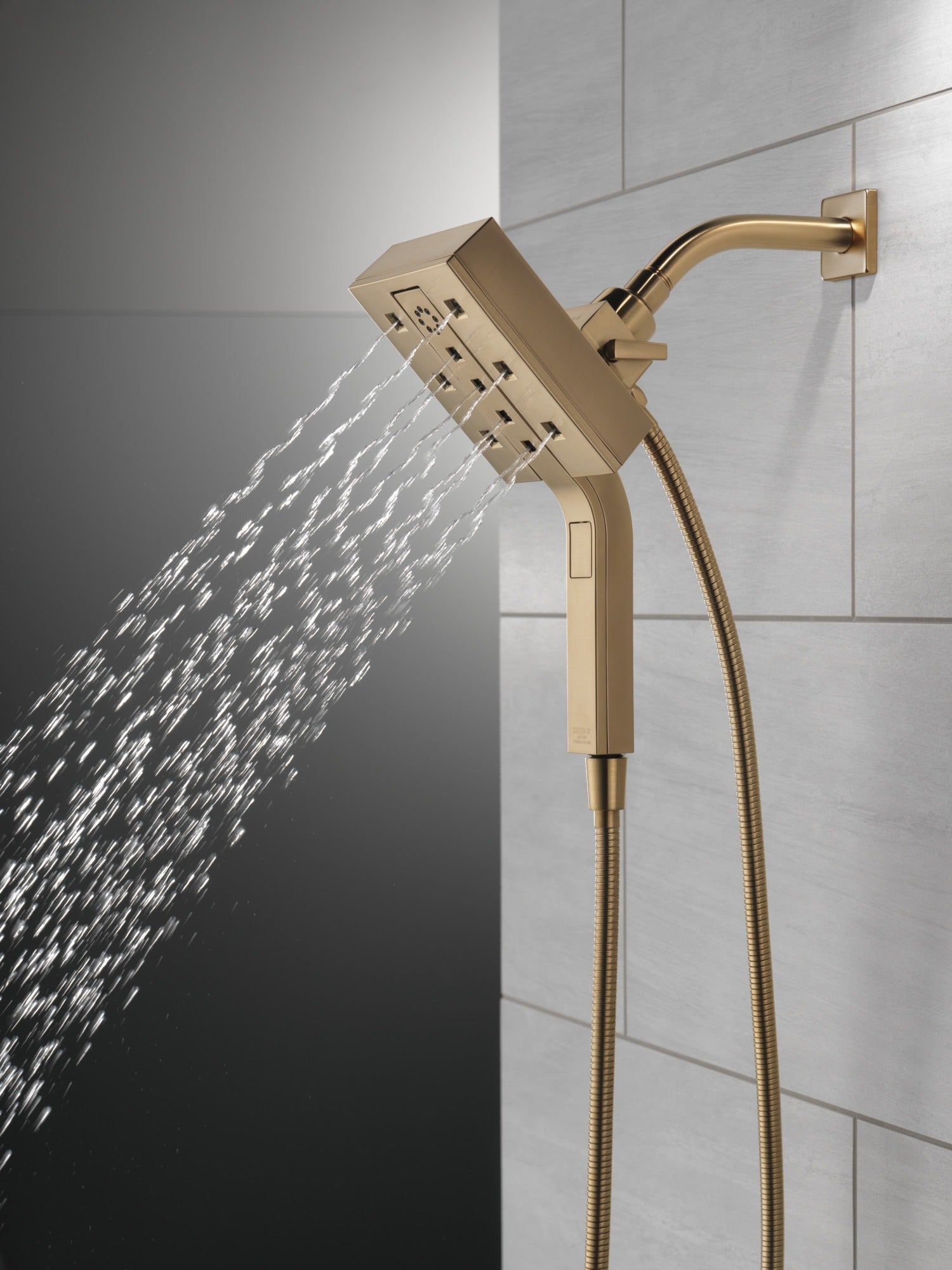 Delta Universal Showering Components H2OKinetic® In2ition® 4-Setting Two-in-One Shower (Recertified)