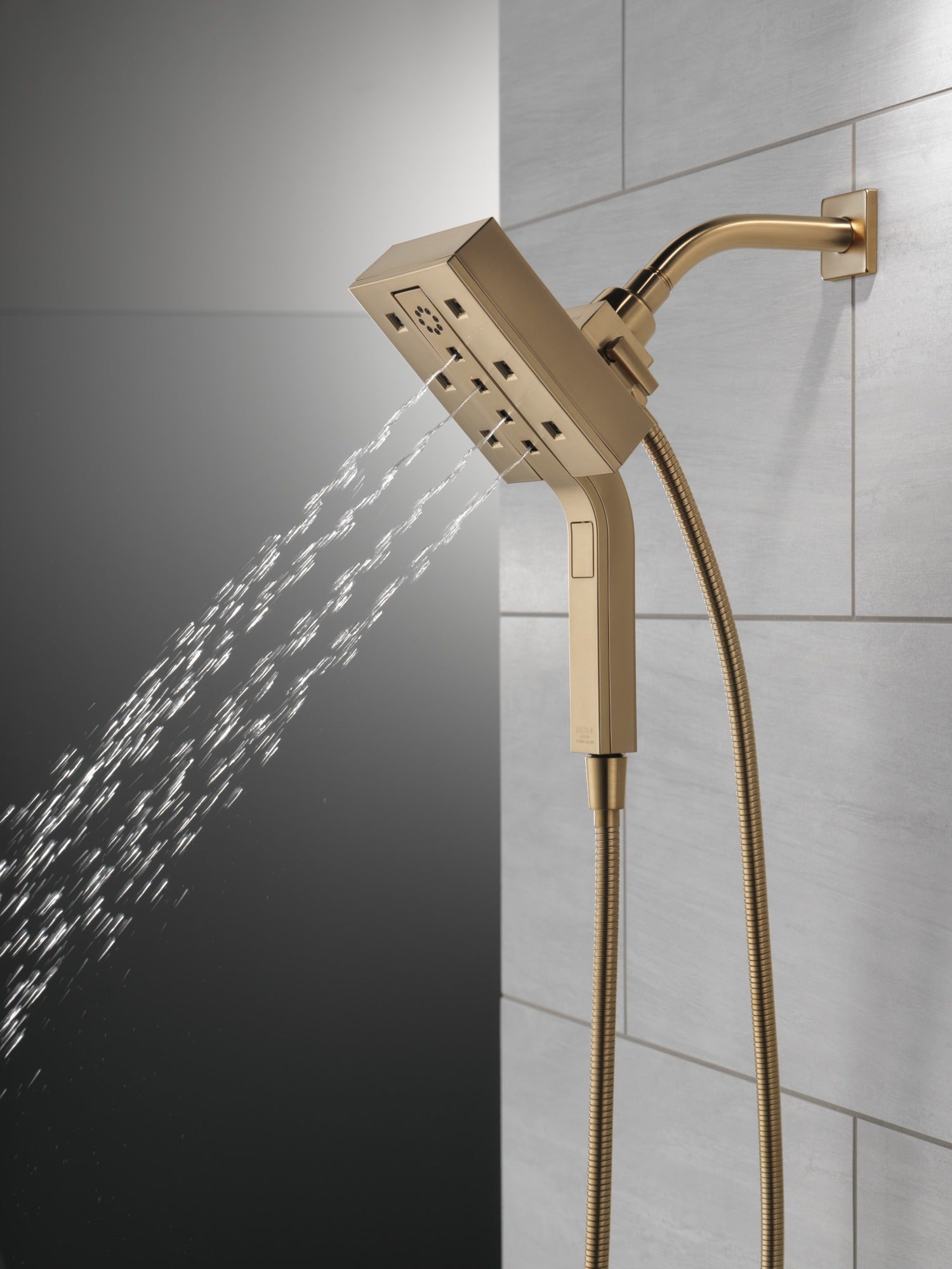 Delta Universal Showering Components H2OKinetic® In2ition® 4-Setting Two-in-One Shower (Recertified)