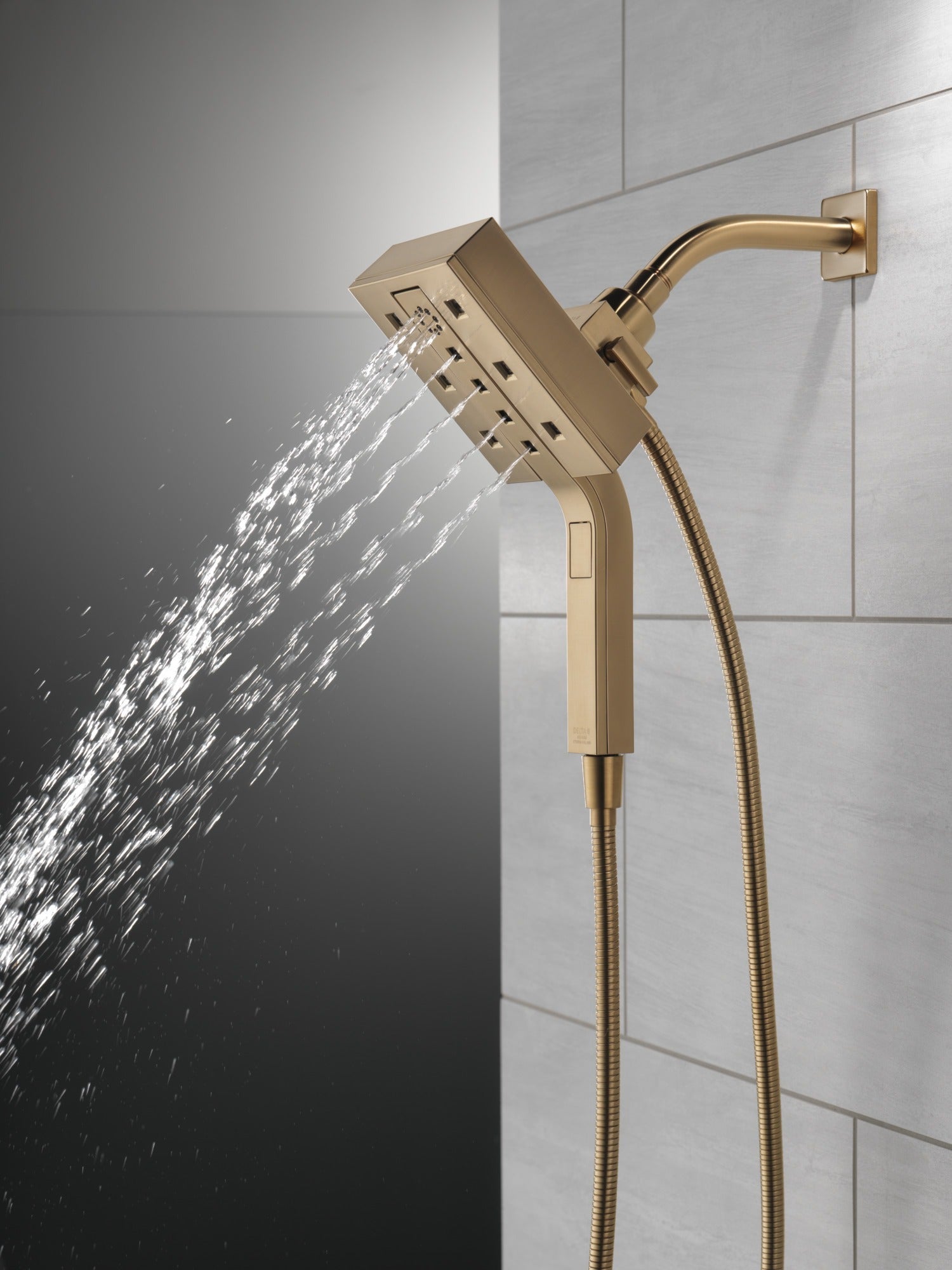 Delta Universal Showering Components H2OKinetic® In2ition® 4-Setting Two-in-One Shower (Recertified)