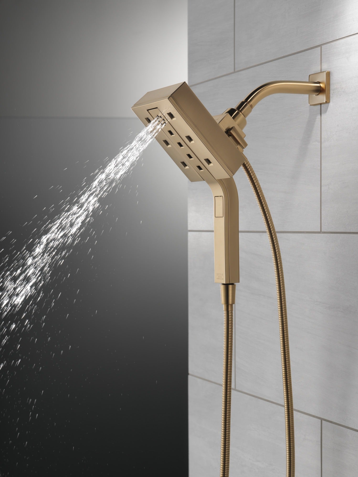 Delta Universal Showering Components H2OKinetic® In2ition® 4-Setting Two-in-One Shower (Recertified)