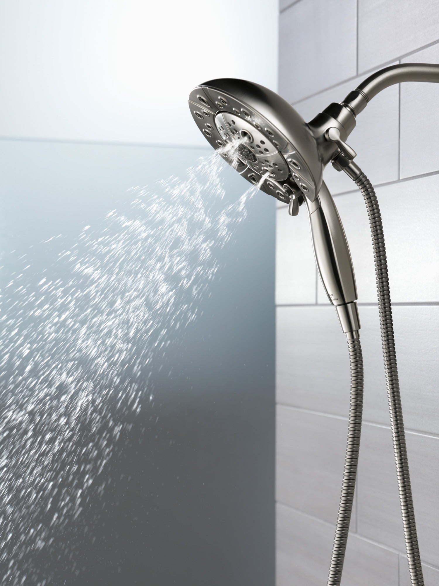 Delta Universal Showering Components H2Okinetic® In2ition® 5-Setting Two-In-One Shower