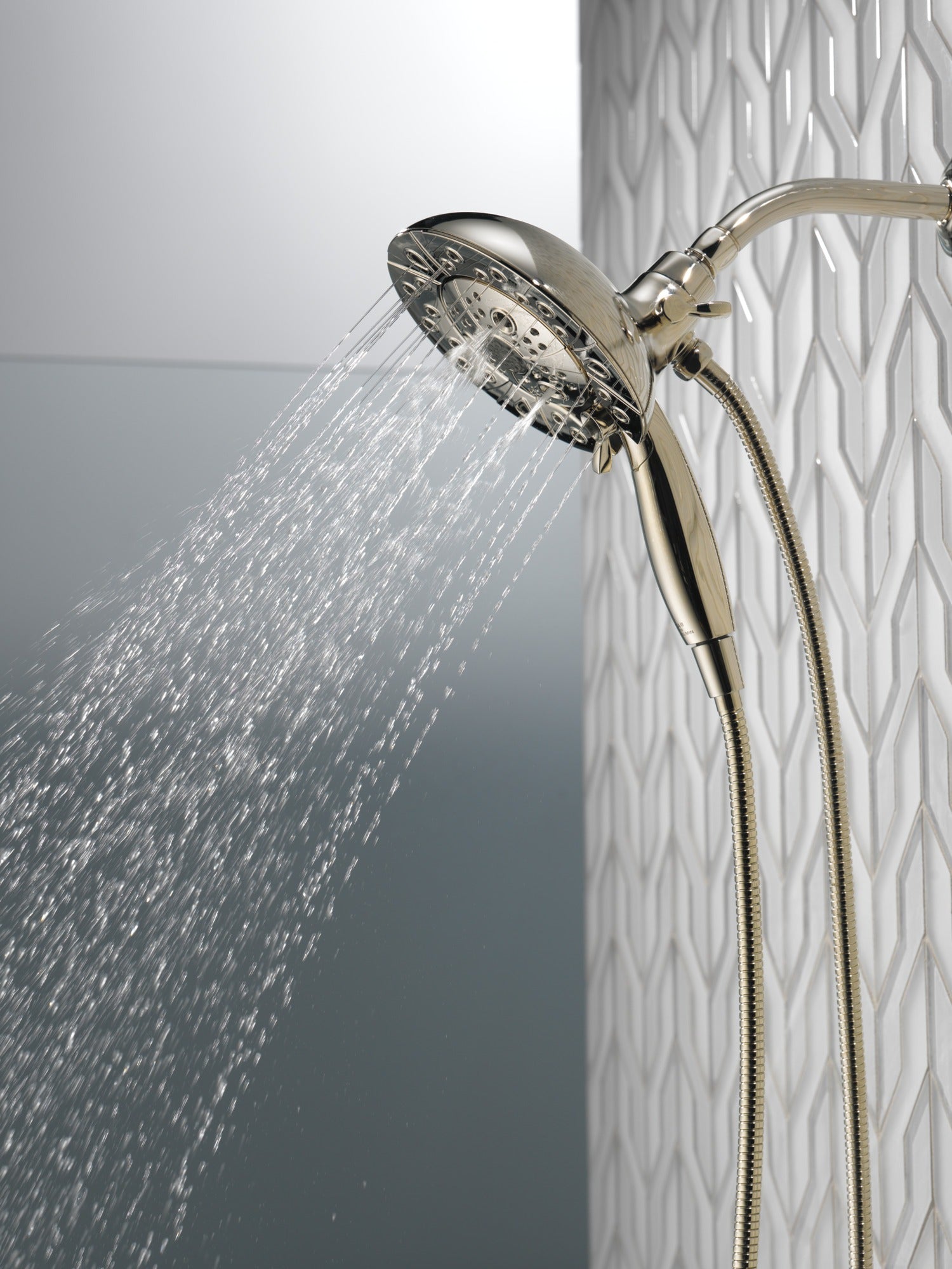 Delta Universal Showering Components H2Okinetic® In2ition® 5-Setting Two-In-One Shower