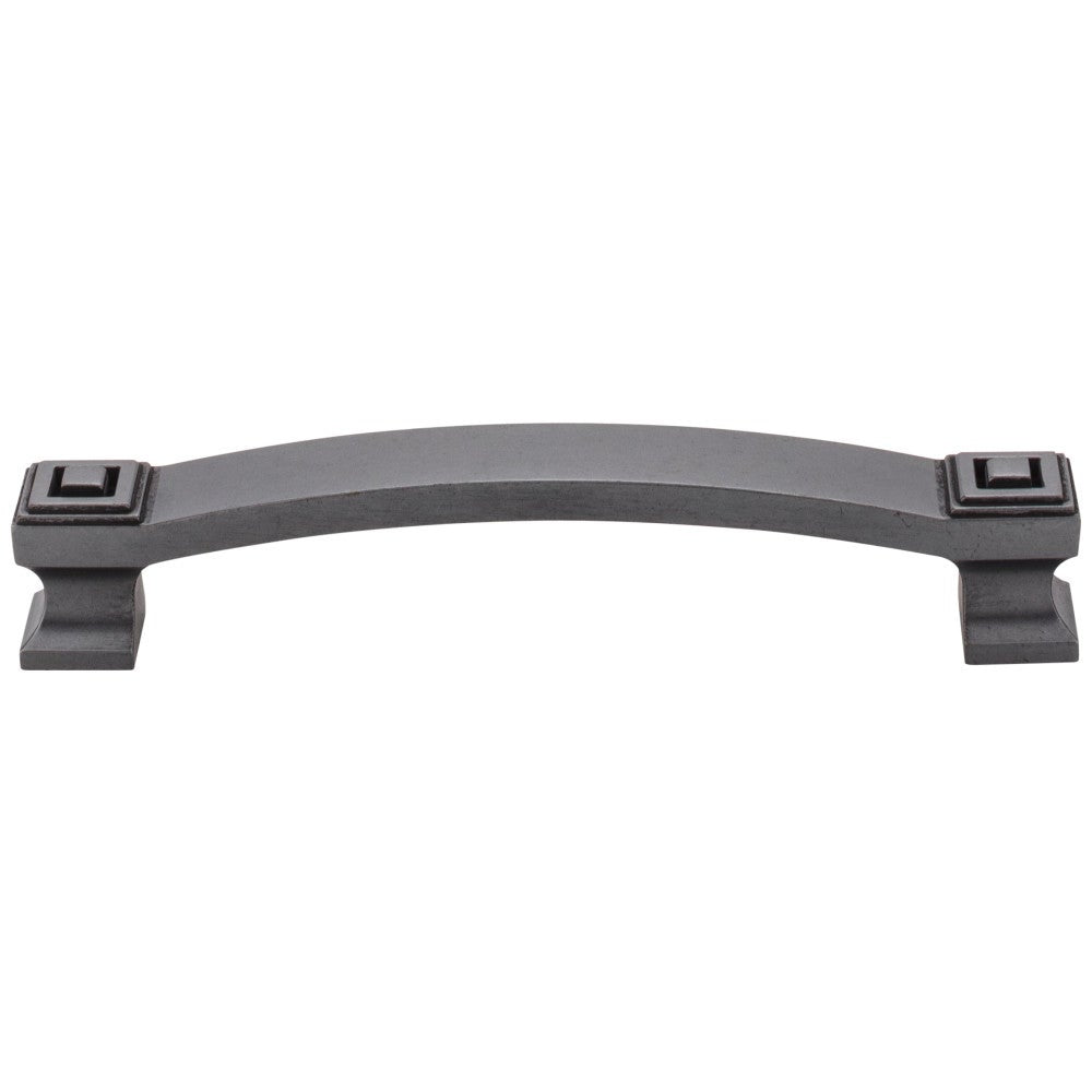 Hardware Resources 96 mm Center-to-Center Satin Nickel Square Delmar Cabinet Pull