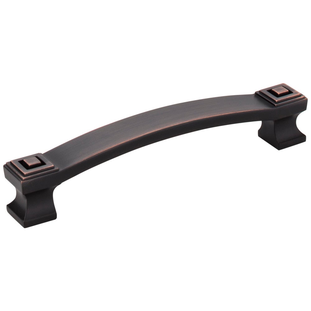 Hardware Resources 96 mm Center-to-Center Satin Nickel Square Delmar Cabinet Pull