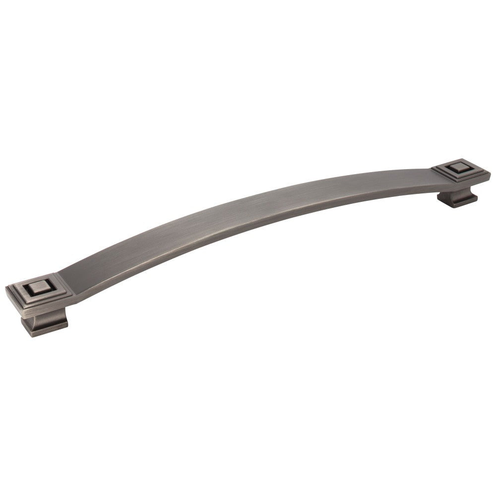 Hardware Resources 96 mm Center-to-Center Satin Nickel Square Delmar Cabinet Pull