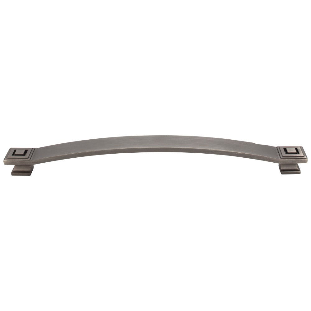 Hardware Resources 96 mm Center-to-Center Satin Nickel Square Delmar Cabinet Pull