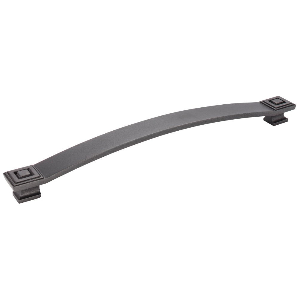 Hardware Resources 96 mm Center-to-Center Satin Nickel Square Delmar Cabinet Pull