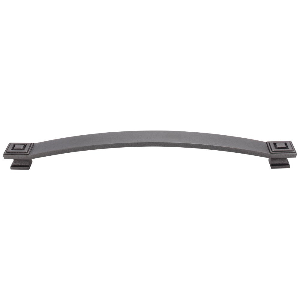 Hardware Resources 96 mm Center-to-Center Satin Nickel Square Delmar Cabinet Pull