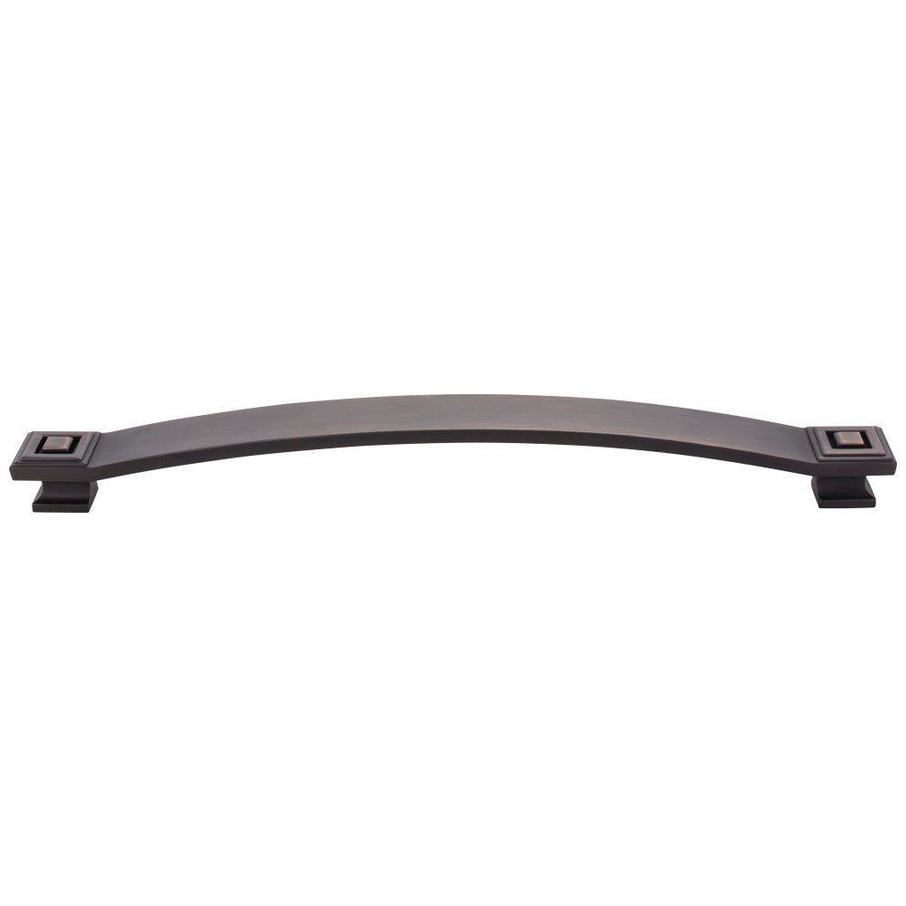 Hardware Resources 96 mm Center-to-Center Satin Nickel Square Delmar Cabinet Pull