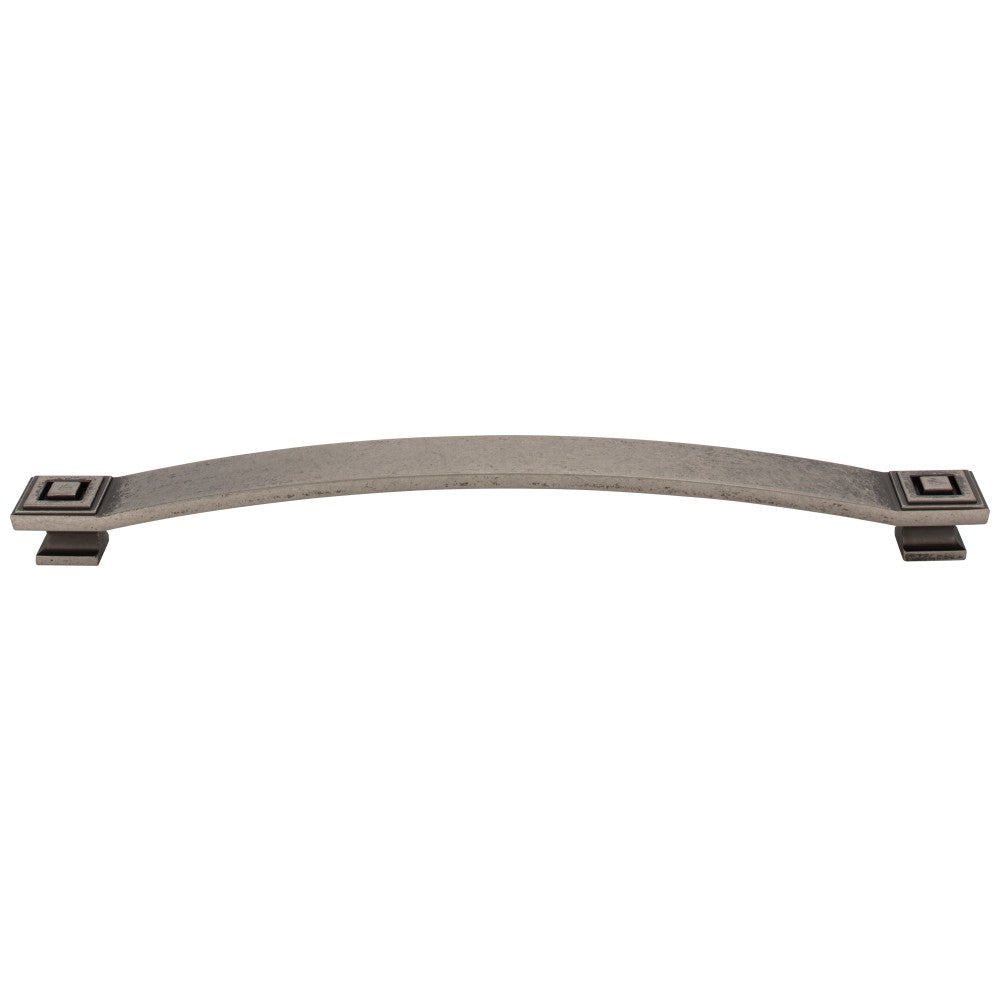 Hardware Resources 96 mm Center-to-Center Satin Nickel Square Delmar Cabinet Pull