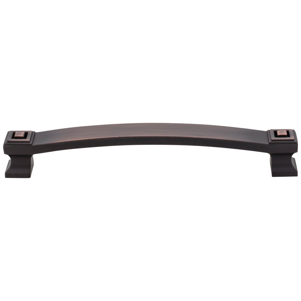 Hardware Resources 96 mm Center-to-Center Satin Nickel Square Delmar Cabinet Pull