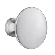 BESLAGSBODEN - Knob in Zinc, Brushed Chrome, Diameter 38 mm
