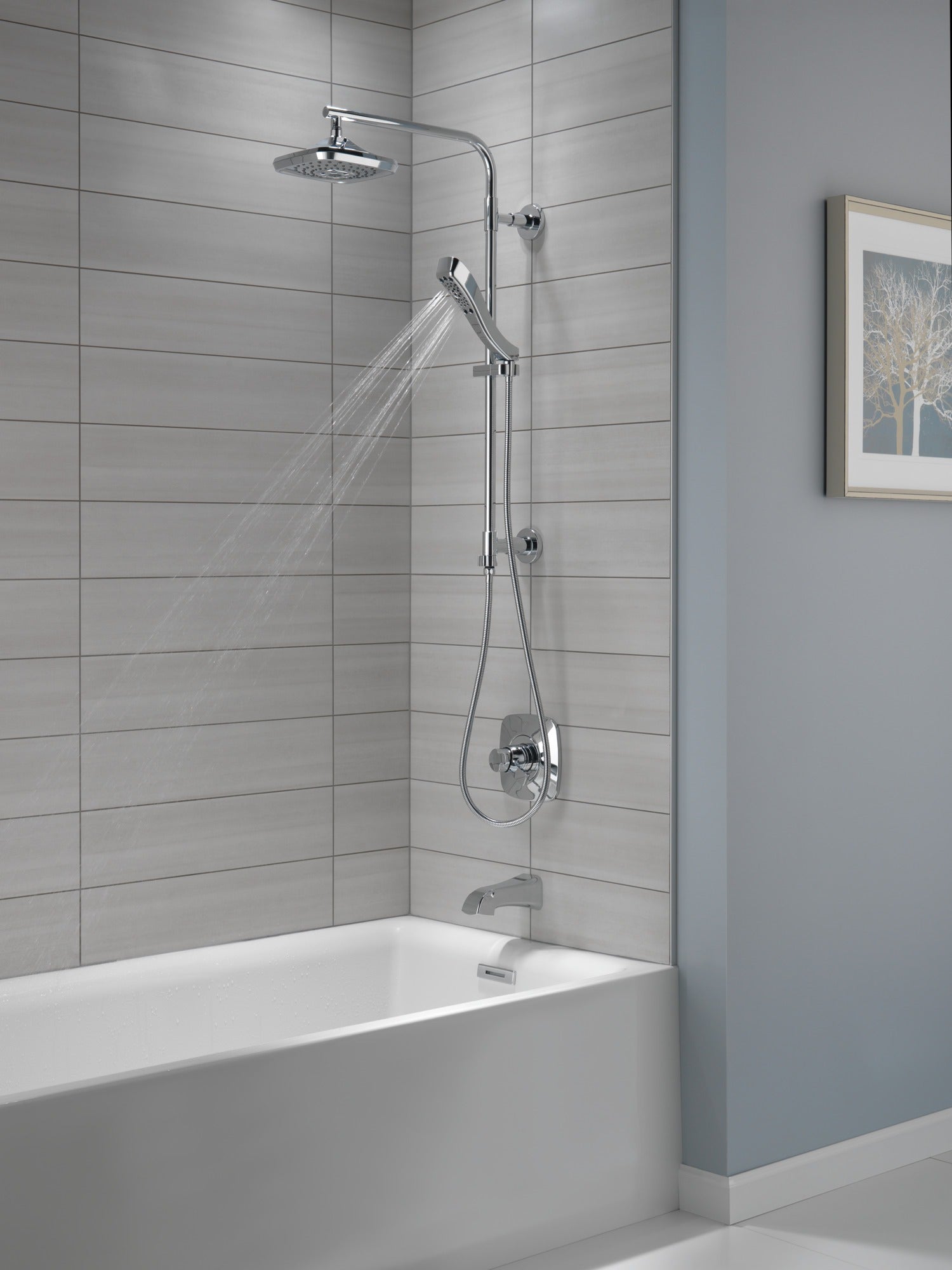 Delta Sawyer™ Tub Spout - Pull-Up Diverter