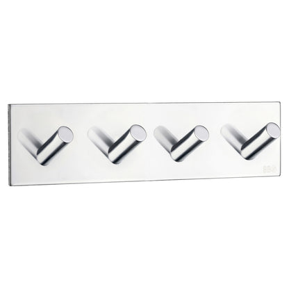 BESLAGSBODEN - Design Quadruple Hook, Self-adhesive