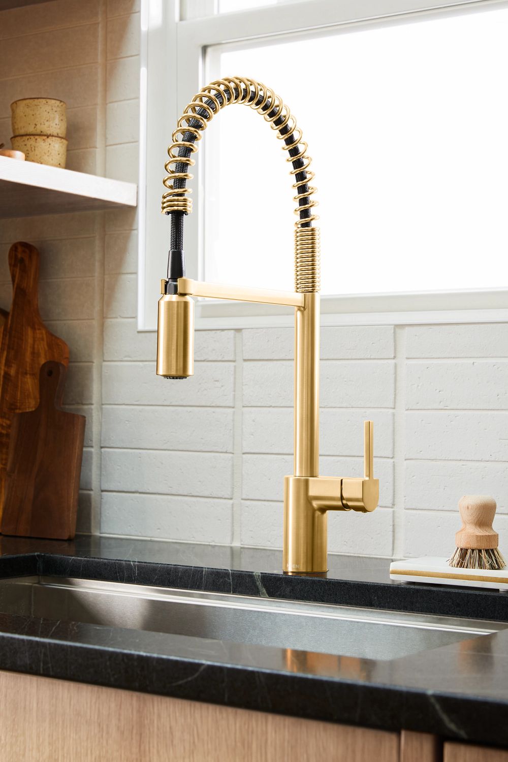 Align One-Handle Pre-Rinse Spring Pulldown Kitchen Faucet