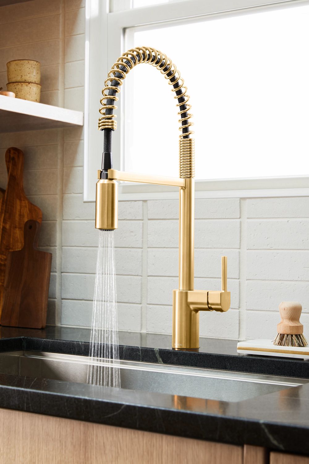 Align One-Handle Pre-Rinse Spring Pulldown Kitchen Faucet