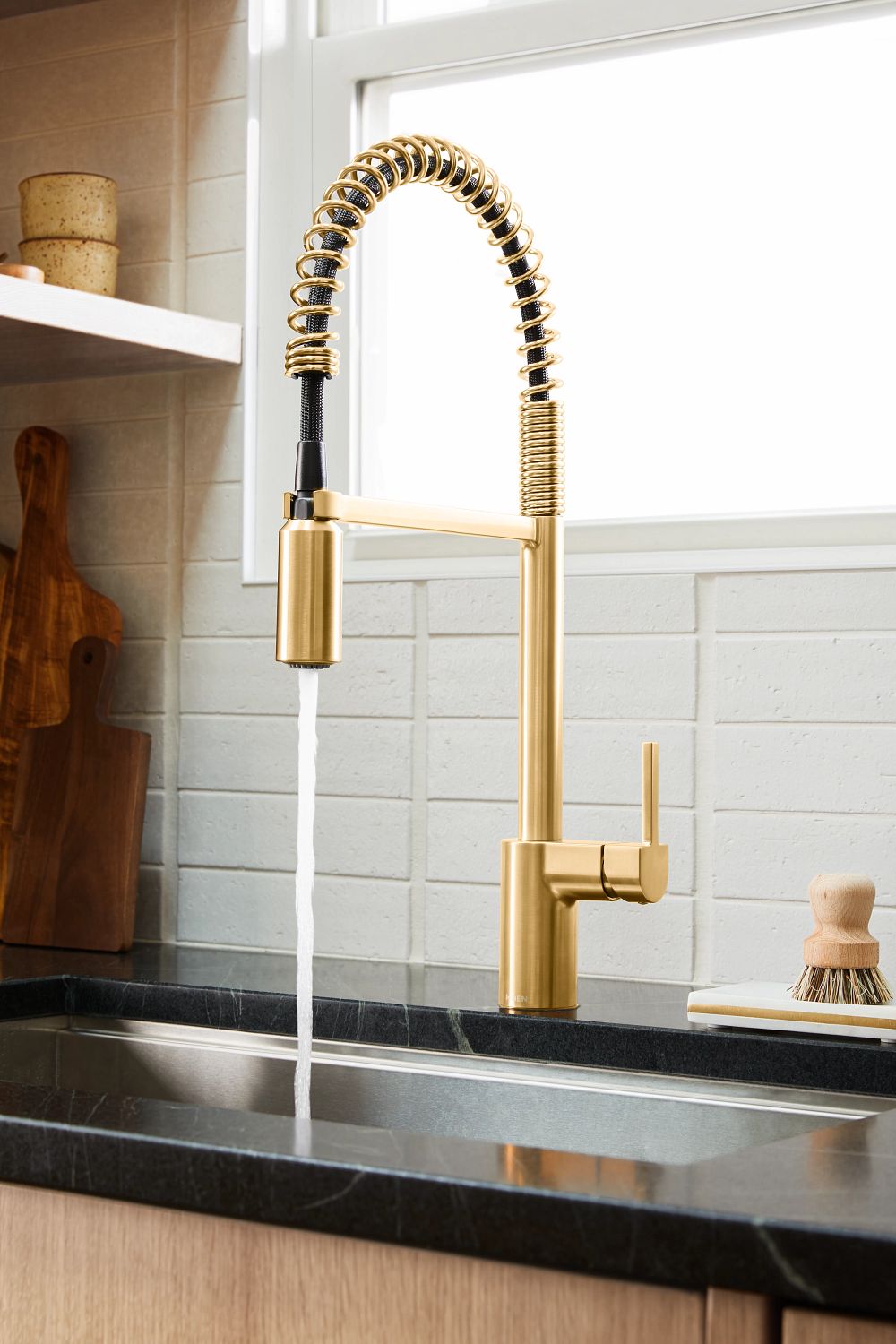 Align One-Handle Pre-Rinse Spring Pulldown Kitchen Faucet