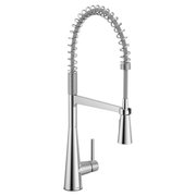 Moen 5925 Sleek One-Handle Pre-Rinse Spring Pulldown Kitchen Faucet