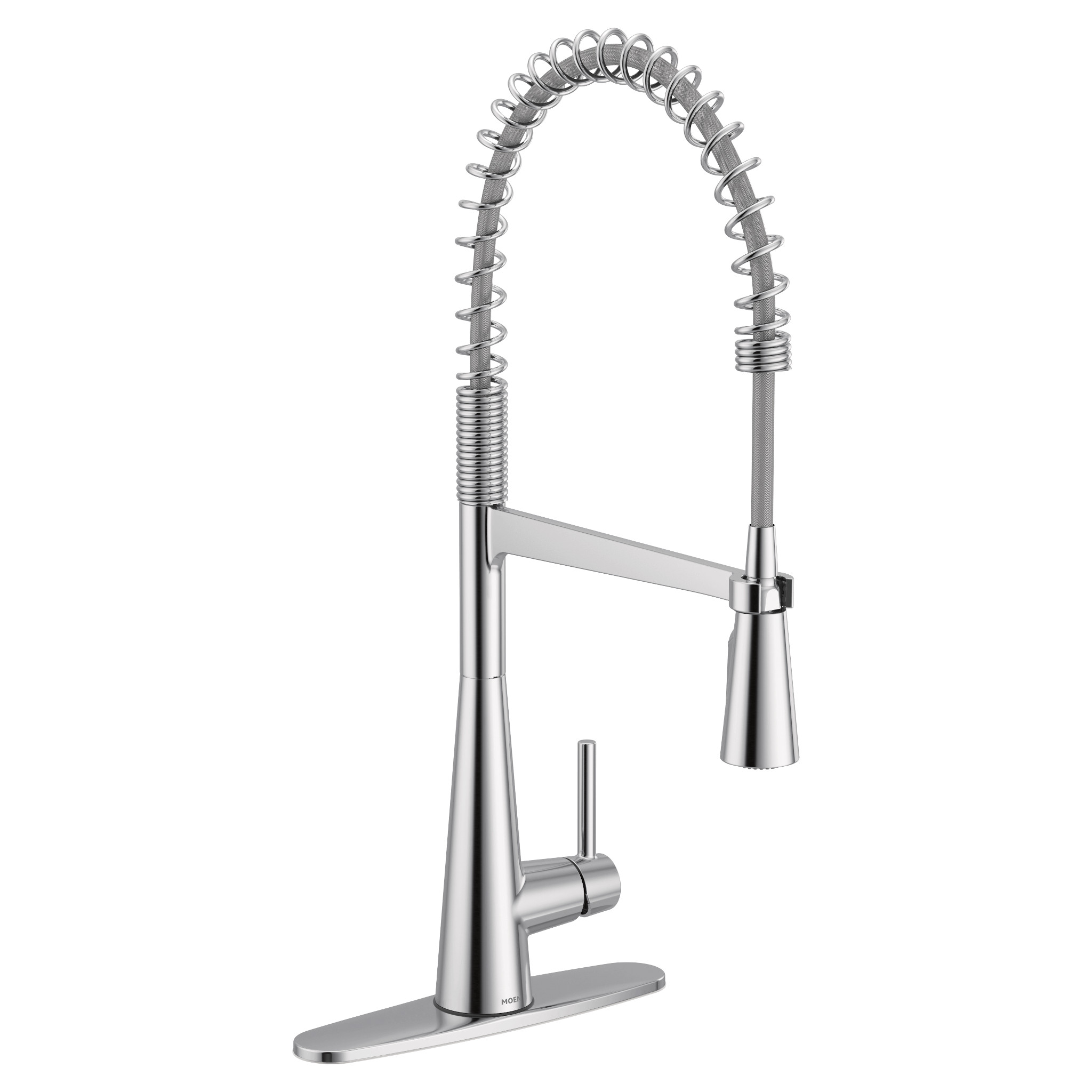 Moen 5925 Sleek One-Handle Pre-Rinse Spring Pulldown Kitchen Faucet