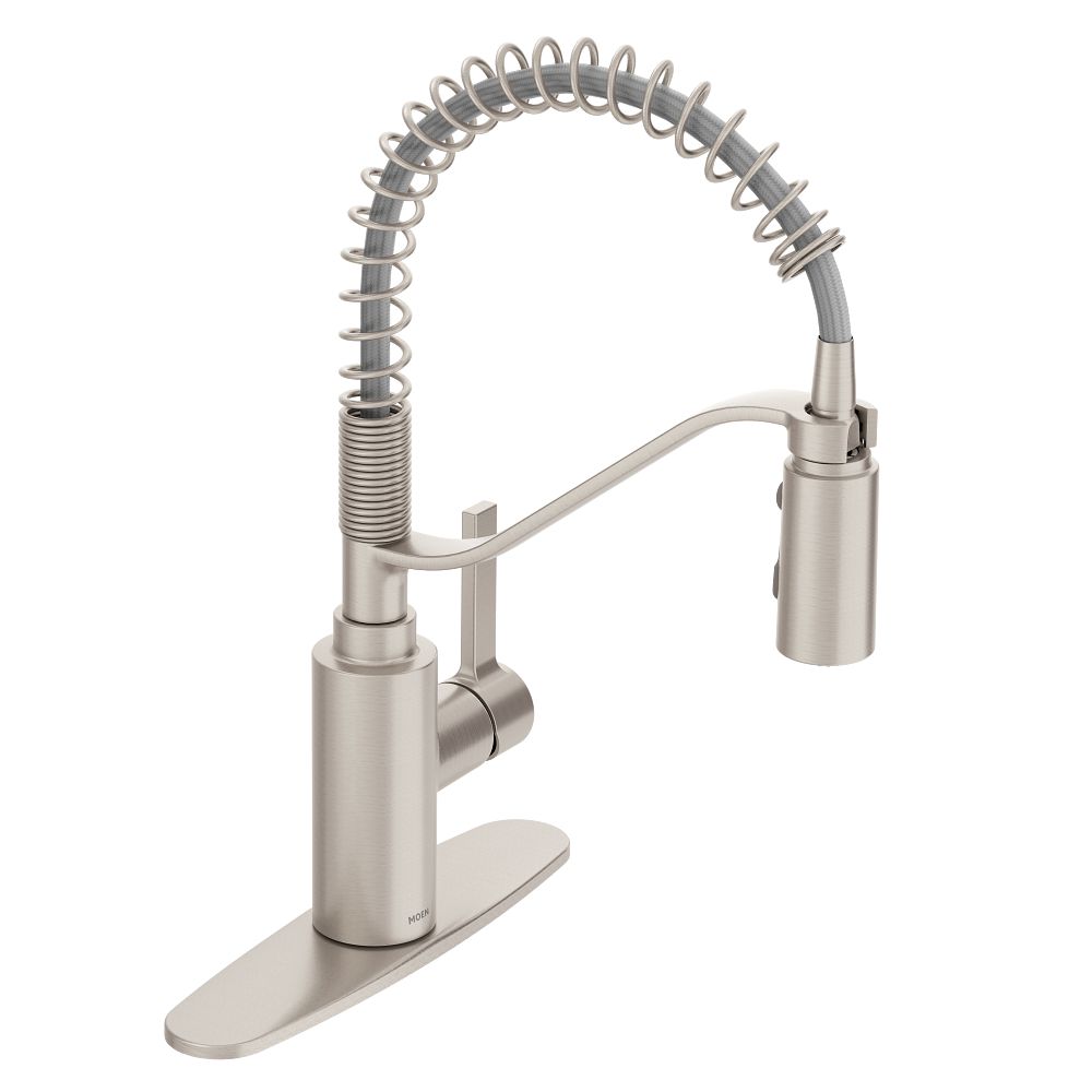 Genta LX One-Handle Pre-Rinse Spring Pulldown Kitchen Faucet