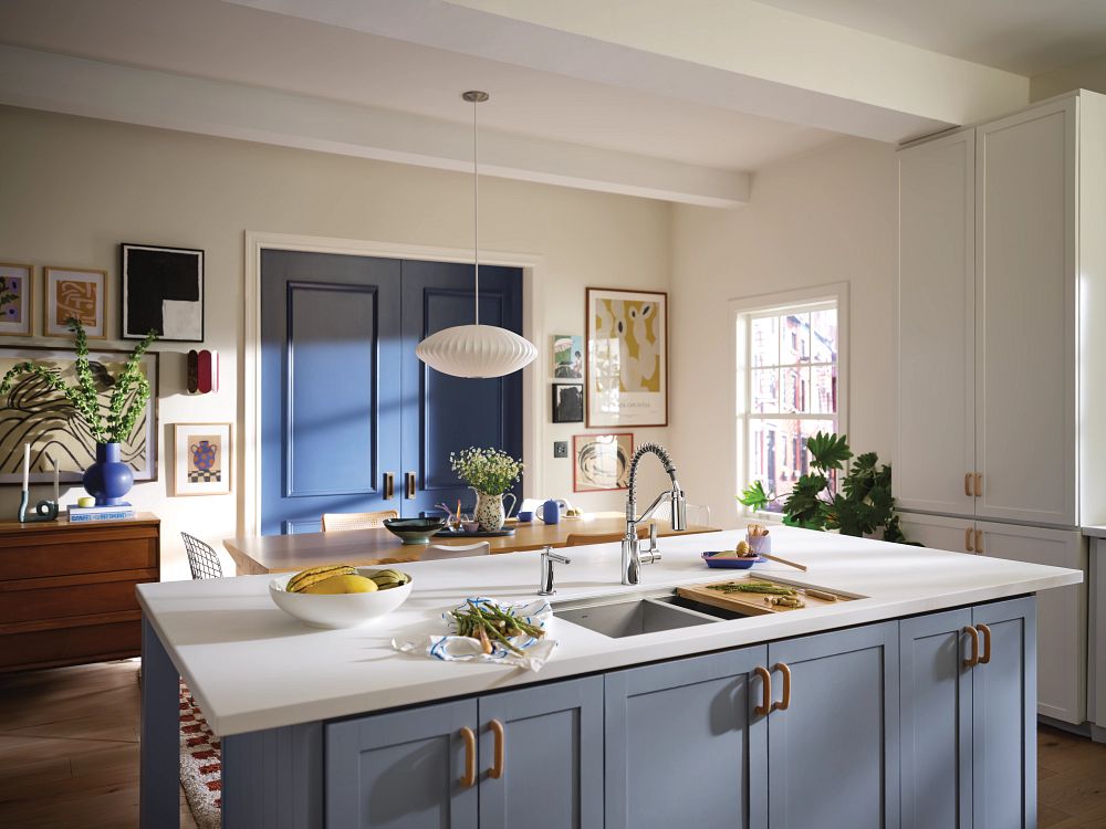 Genta LX One-Handle Pre-Rinse Spring Pulldown Kitchen Faucet