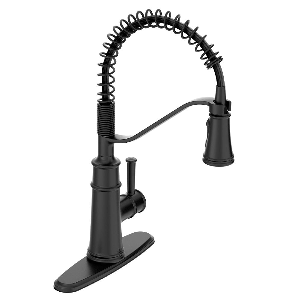 Belfield One-Handle Pre-Rinse Spring Pulldown Kitchen Faucet