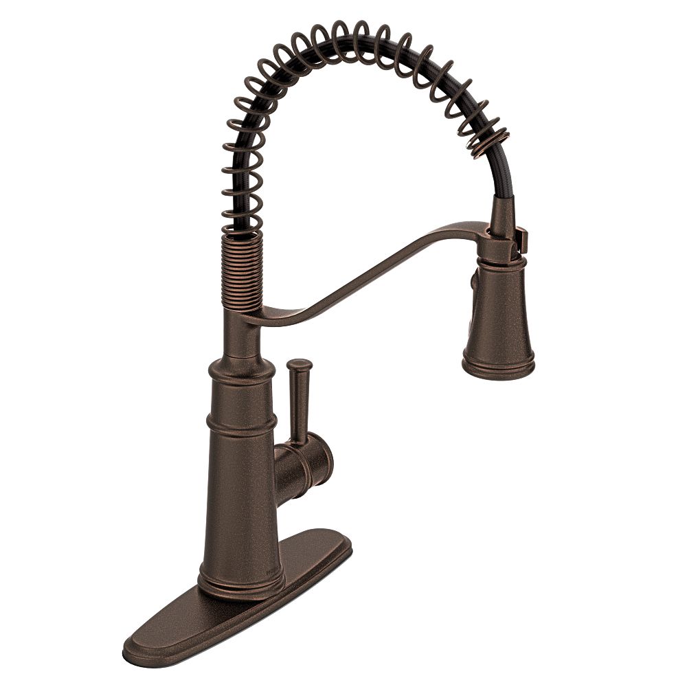 Belfield One-Handle Pre-Rinse Spring Pulldown Kitchen Faucet