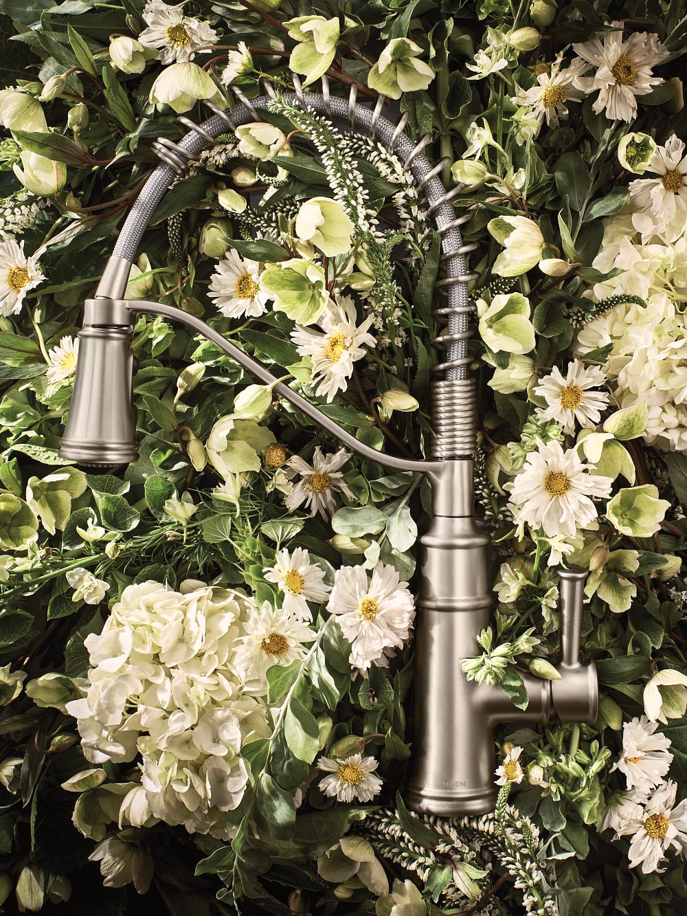 Belfield One-Handle Pre-Rinse Spring Pulldown Kitchen Faucet