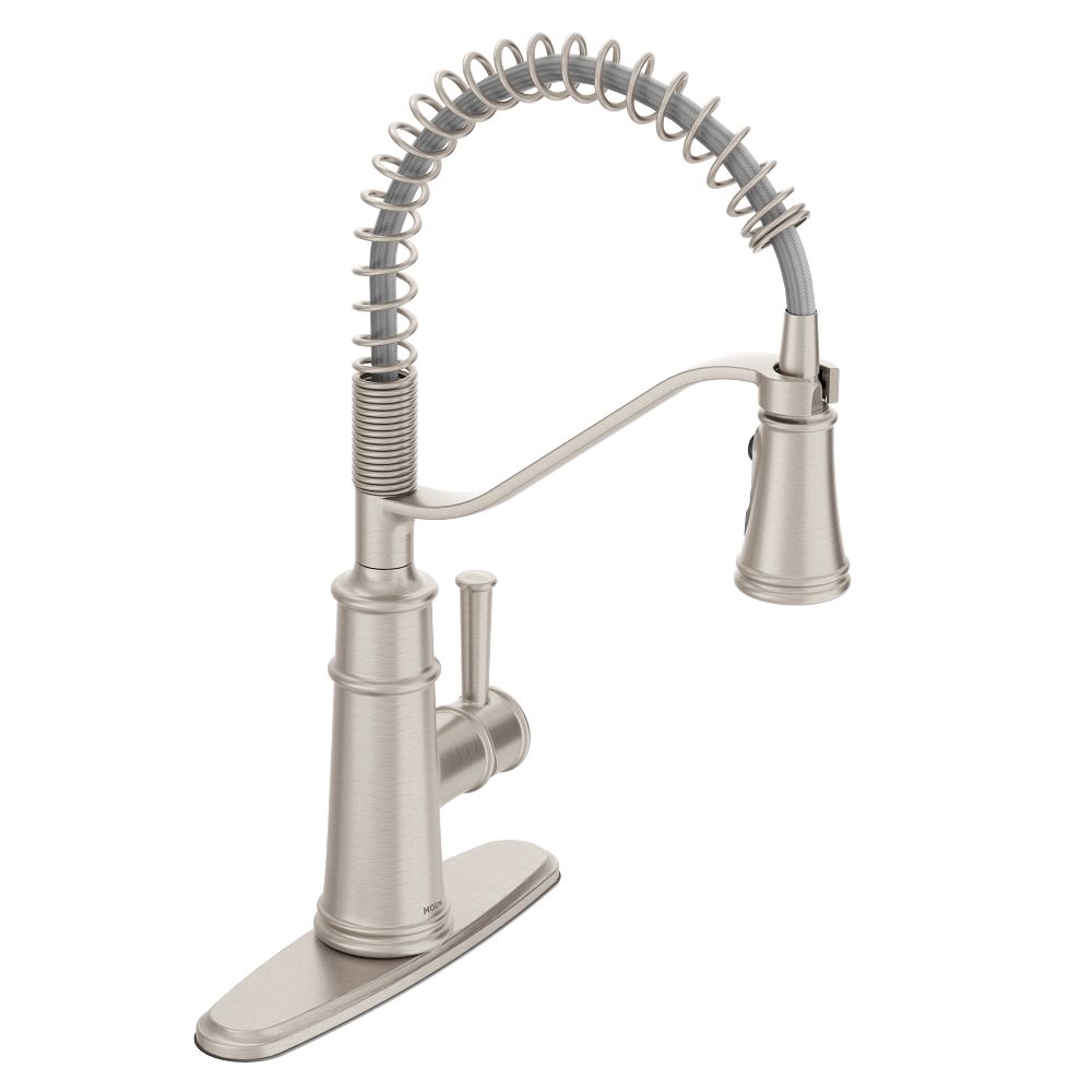 Belfield One-Handle Pre-Rinse Spring Pulldown Kitchen Faucet