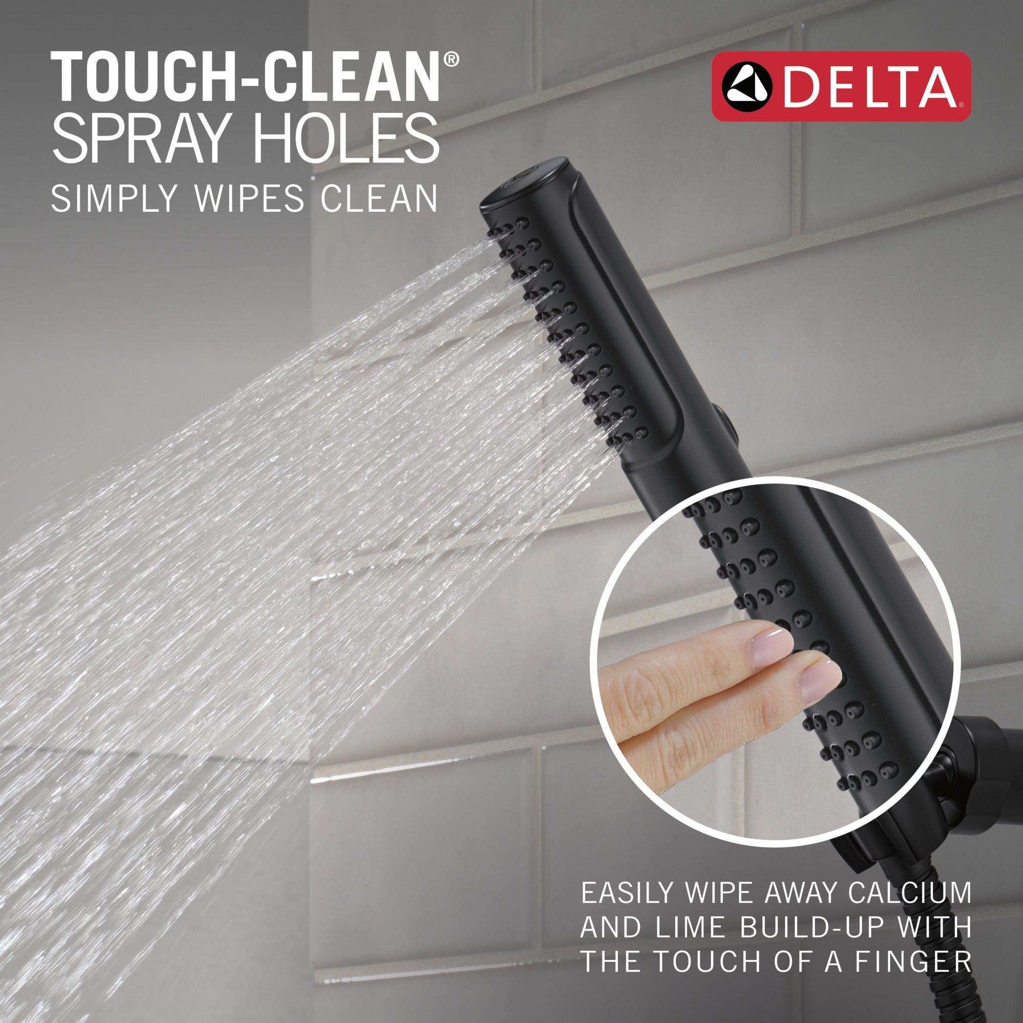 Delta Universal Showering Components 2-Setting Hand Shower with ProClean™ Spray